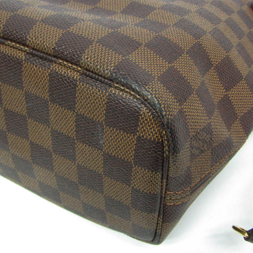 LOUIS VUITTON Brown Damier Neverfull PM Tote Bag - Picture 4 of 13